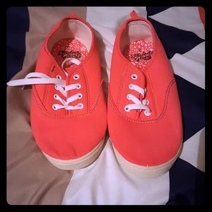 Coral sneakers